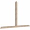 Ekena Millwork Portland Smooth Timber Gable Bracket, Douglas Fir, 96"W x 60"H x 3 1/2"D x 3 1/2"F, 15/12 Pitch GBW096X60X0404POR00SDF - alternate 3
